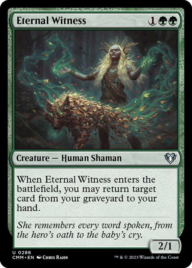 Eternal Witness (Commander Masters #286)