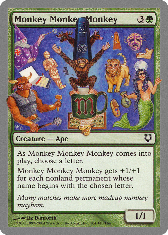 Monkey Monkey Monkey (Unhinged #104)