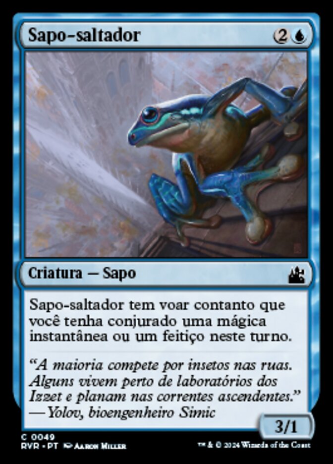 Sapo-saltador