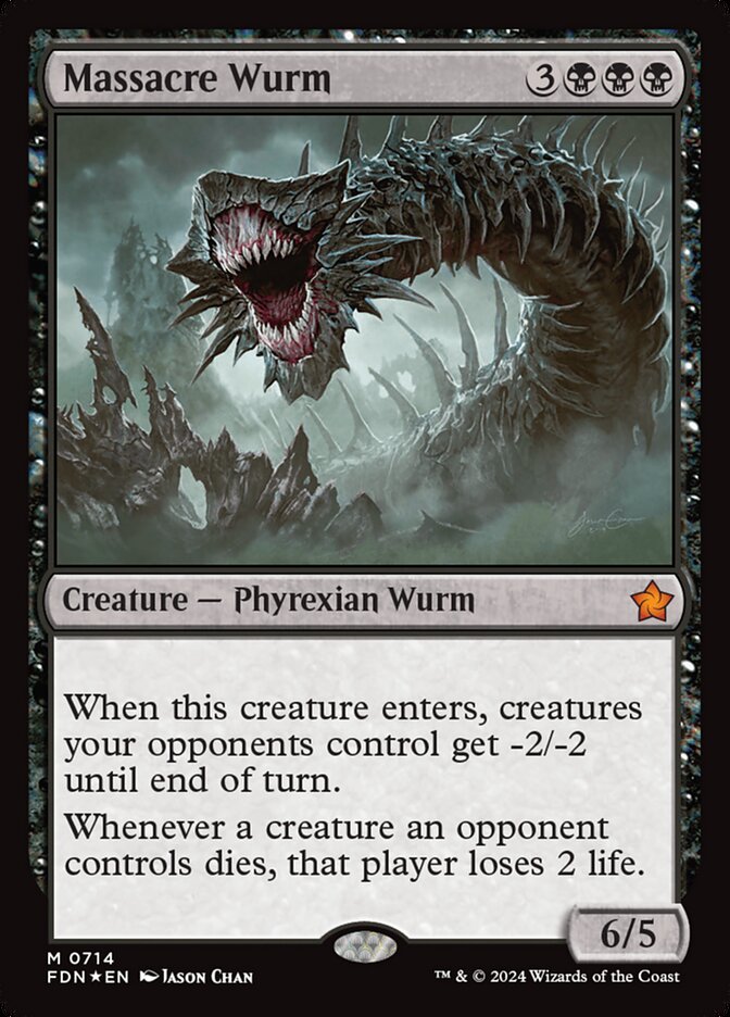 Massacre Wurm (Foundations #714)