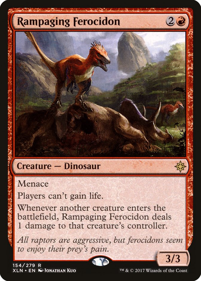 Rampaging Ferocidon (Ixalan #154)