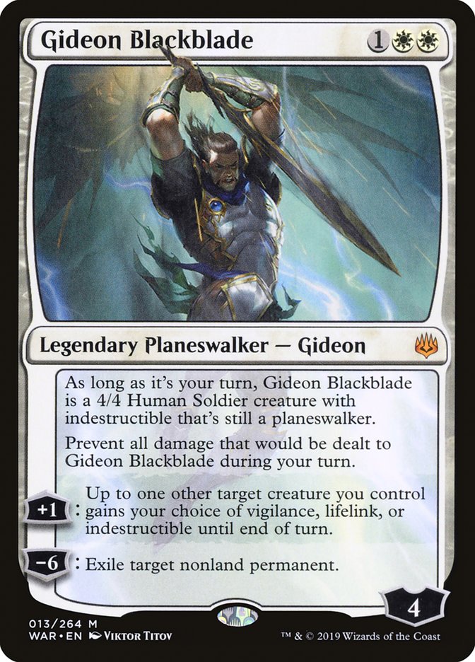 Gideon Blackblade (War of the Spark #13)