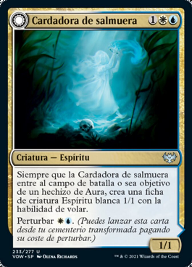 Cardadora de salmuera