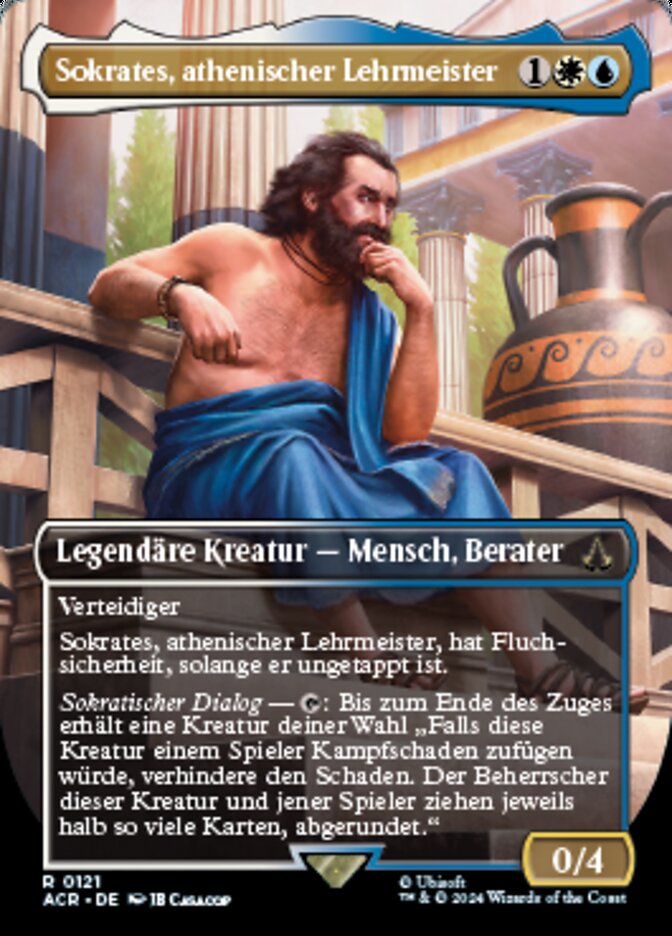 Sokrates, athenischer Lehrmeister