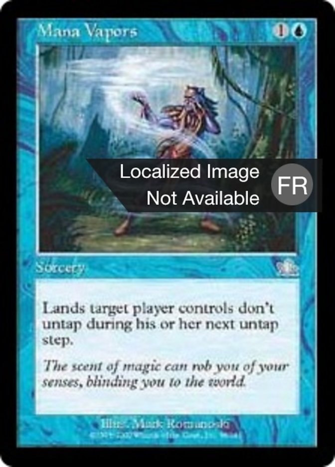 Mana Vapors · Prophecy (PCY) #38 · Scryfall Magic The Gathering Search