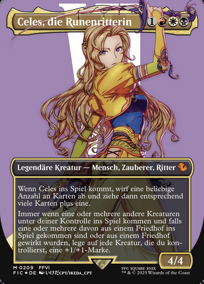 Celes, die Runenritterin