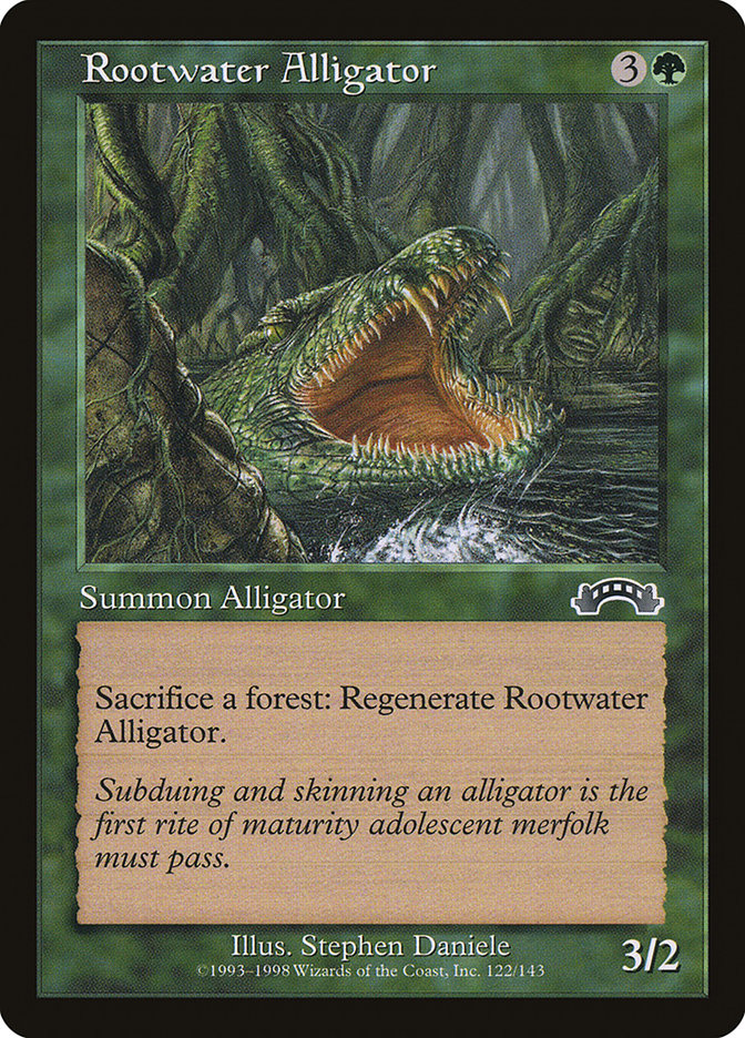 Rootwater Alligator (Exodus #122)