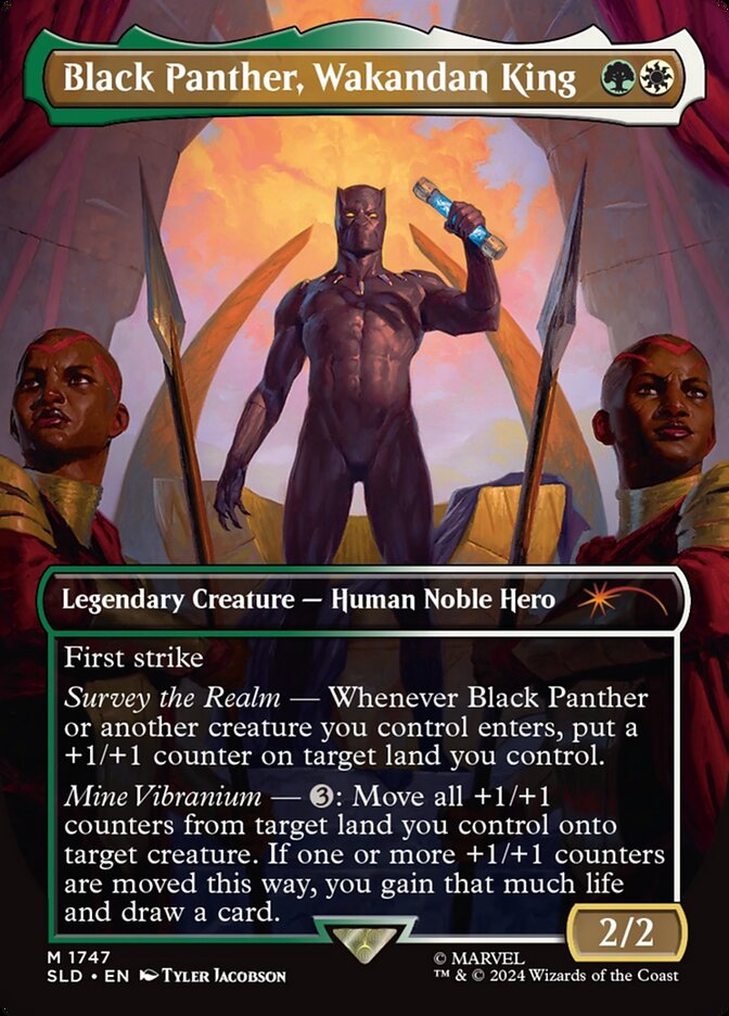 Black Panther, Wakandan King (Secret Lair Drop #1747)