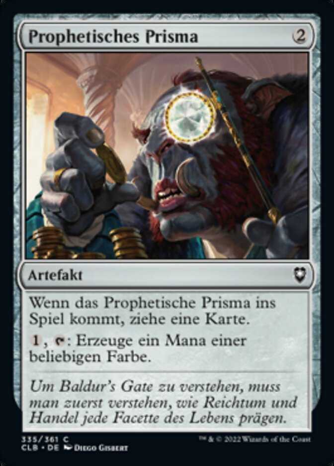 Prophetic Prism (Commander Legends: Battle for Baldur's Gate #335)