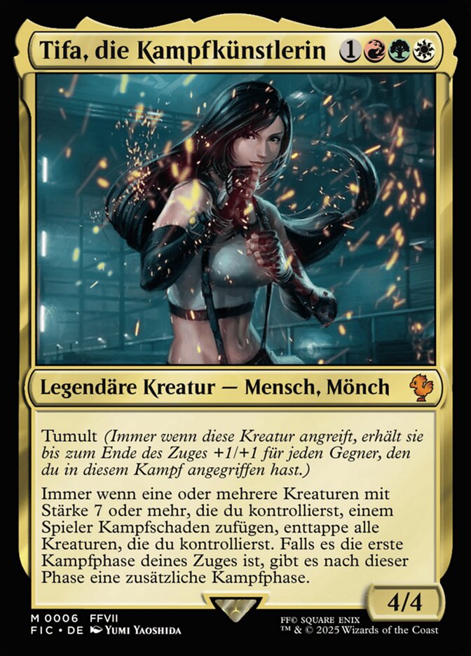 Tifa, die Kampfkünstlerin