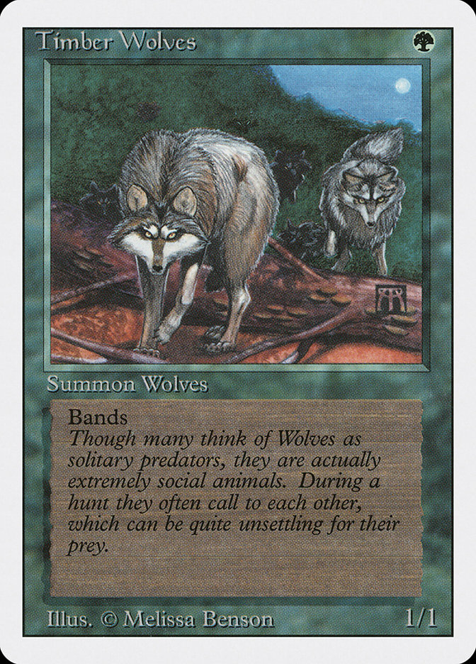 Timber Wolves (Revised Edition #219)