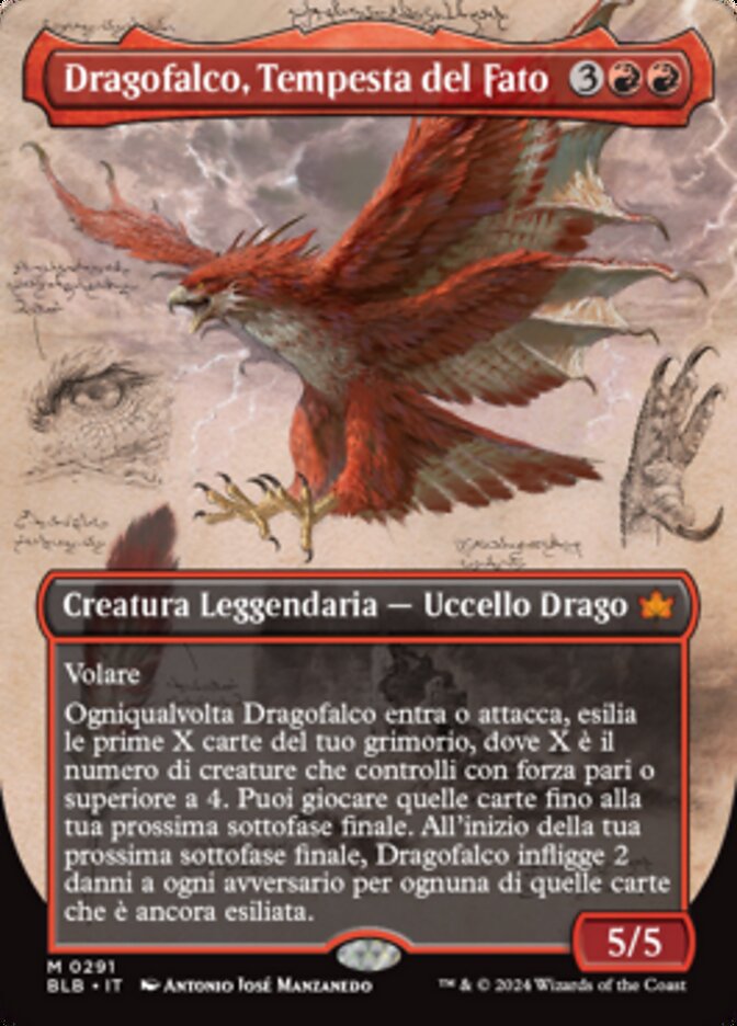 Dragofalco, Tempesta del Fato