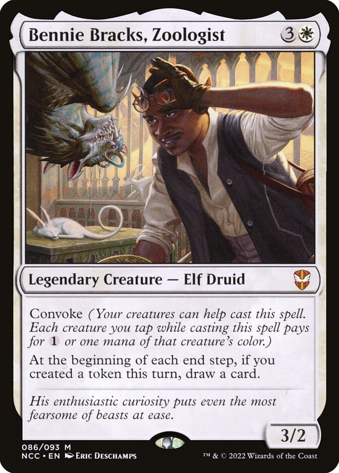 Bennie Bracks, Zoologist (New Capenna Commander #86)