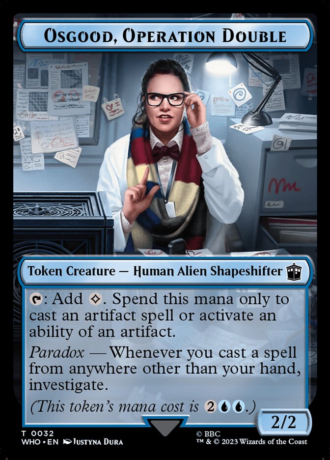 Osgood, Operation Double (Doctor Who Tokens #32)
