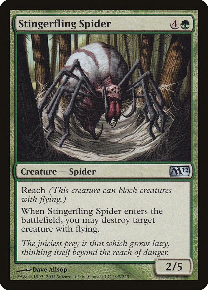 Stingerfling Spider (Magic 2012 #197)
