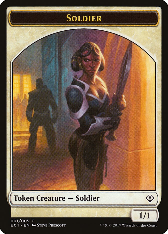 Soldier (Archenemy: Nicol Bolas Tokens #1)