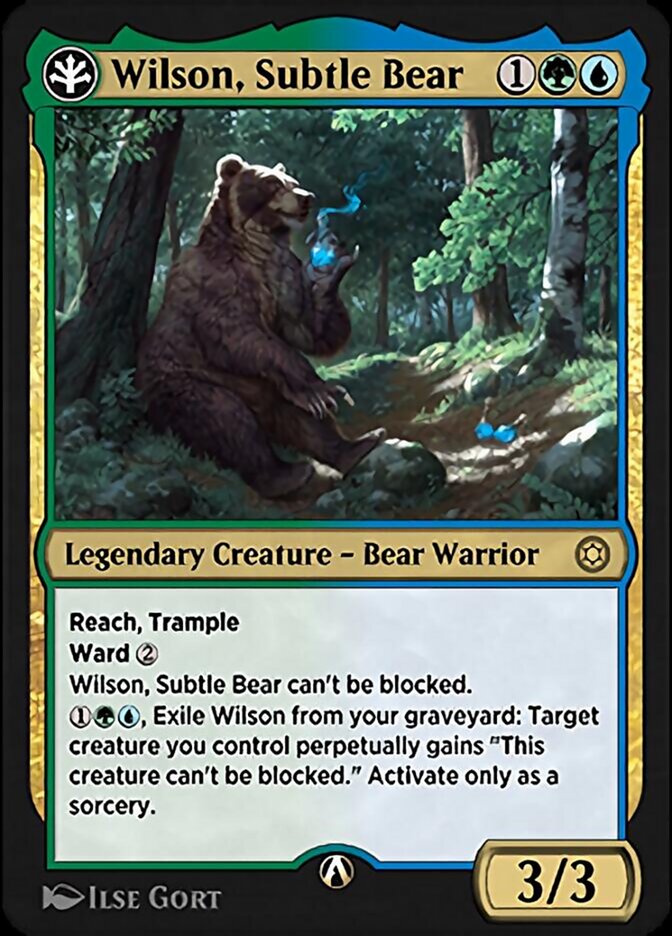Wilson, Subtle Bear (Alchemy Horizons: Baldur's Gate #19u)