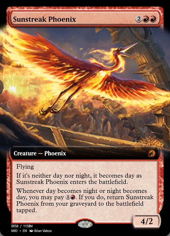 Sunstreak Phoenix (Magic Online Promos #93996)