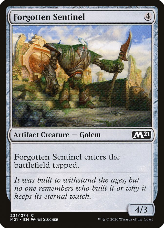 Forgotten Sentinel (Core Set 2021 #231)