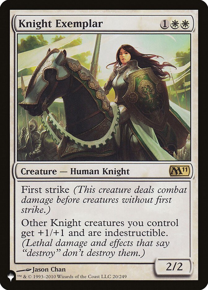 Knight Exemplar (The List #M11-20)