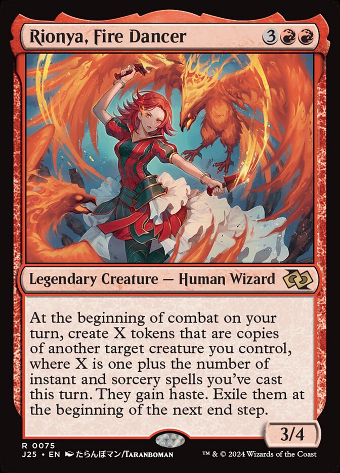 Rionya, Fire Dancer (Foundations Jumpstart #75)