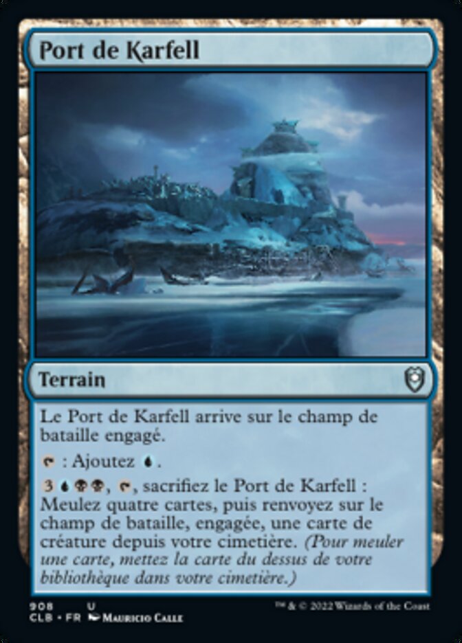 Port of Karfell (Commander Legends: Battle for Baldur's Gate #908)