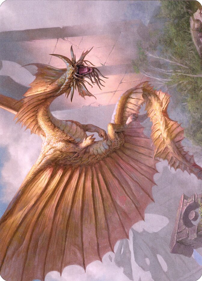 Ancient Gold Dragon // Ancient Gold Dragon (Battle for Baldur's Gate Art Series #28)