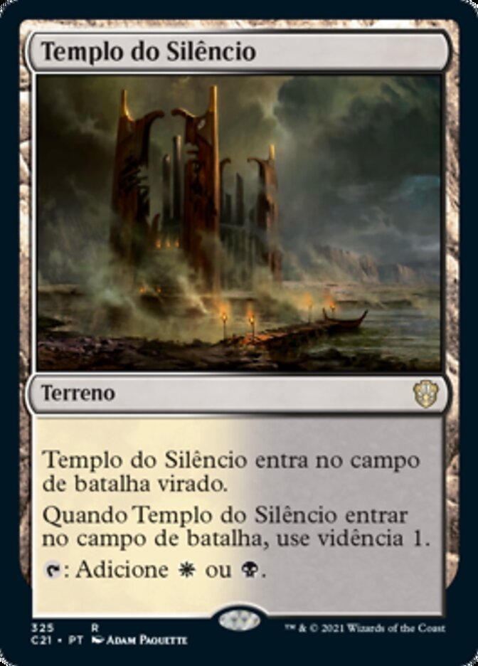 Temple of Silence (Commander 2021 #325)