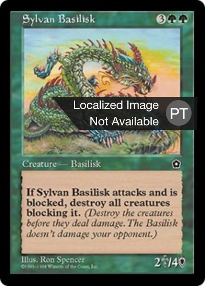 Sylvan Basilisk (Portal Second Age #146)