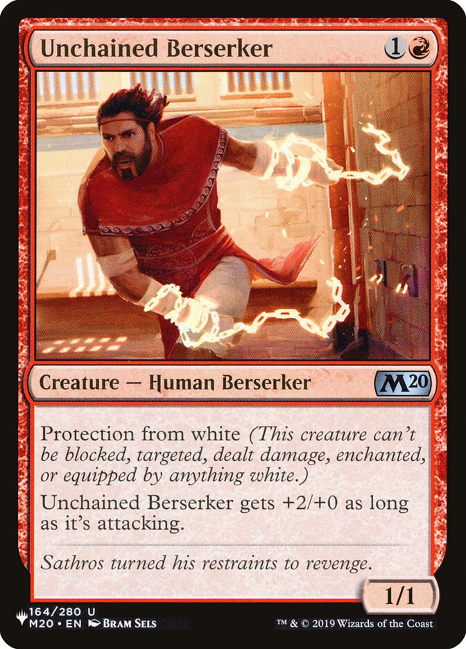 Unchained Berserker (The List #M20-164)