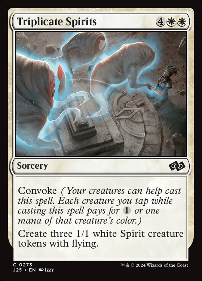 Triplicate Spirits (Foundations Jumpstart #273)