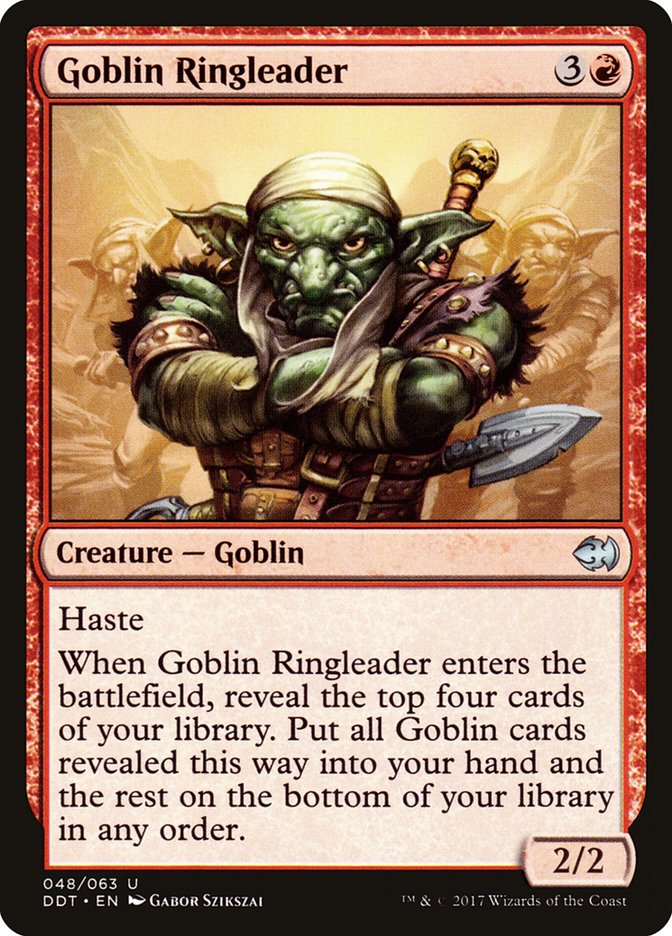 Goblin Ringleader (Duel Decks: Merfolk vs. Goblins #48)