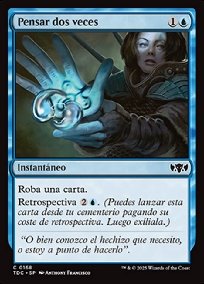 Pensar dos veces