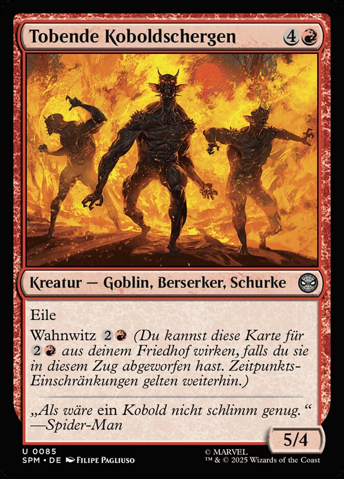 Tobende Koboldschergen