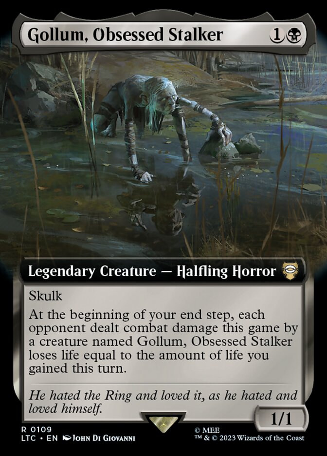 Gollum, Obsessed Stalker  Magic: the Gathering MTG Cards