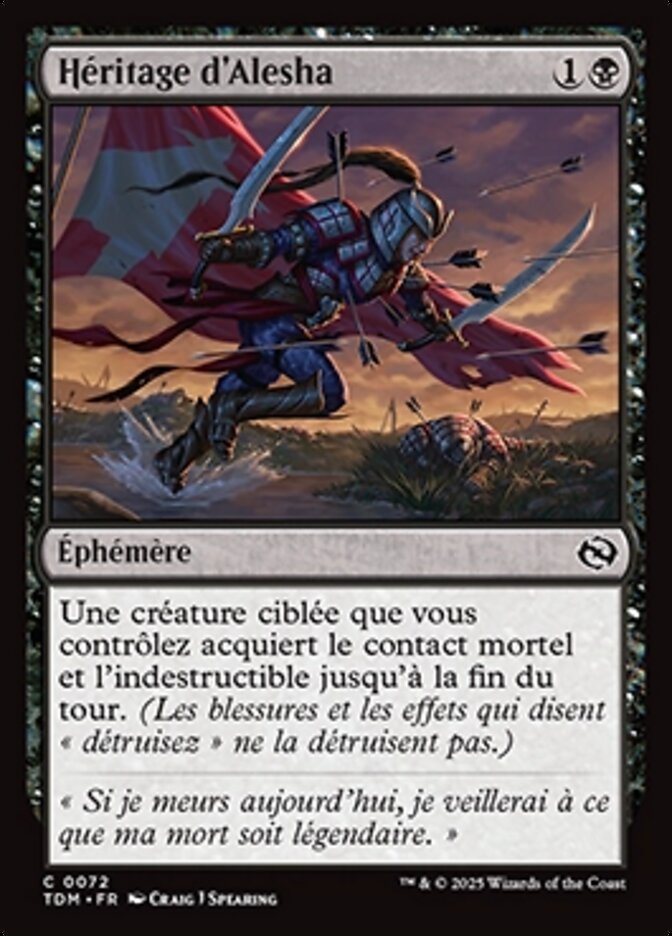 Héritage d'Alesha
