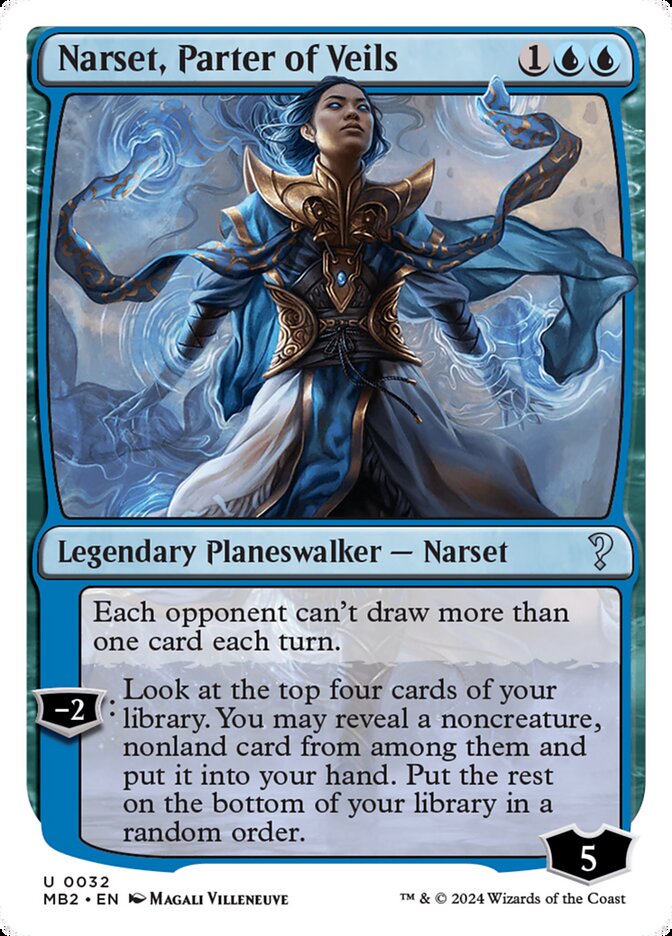 Narset, Parter of Veils (Mystery Booster 2 #32)