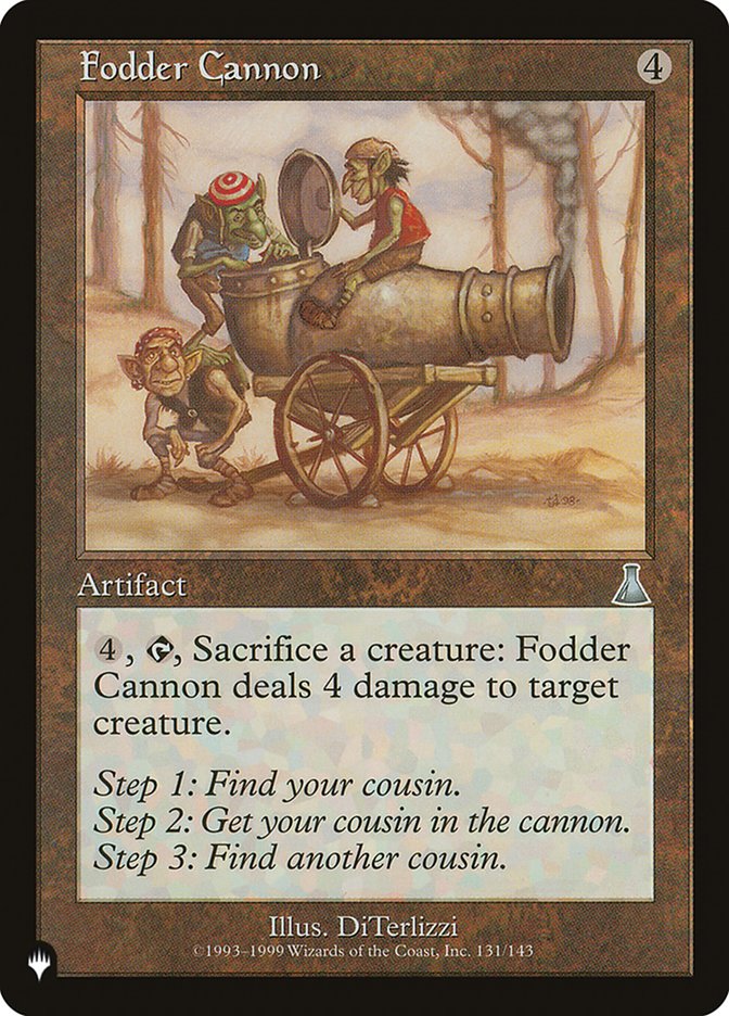 Fodder Cannon (The List #UDS-131)