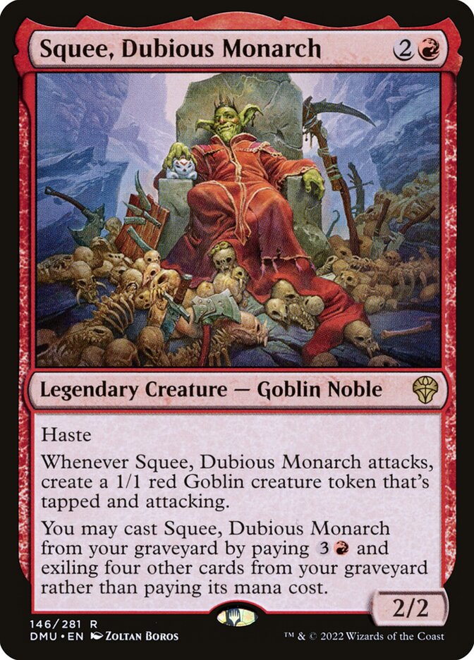 Squee, Dubious Monarch (Dominaria United #146)