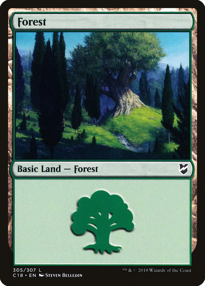 Forest (Commander 2018 #305)