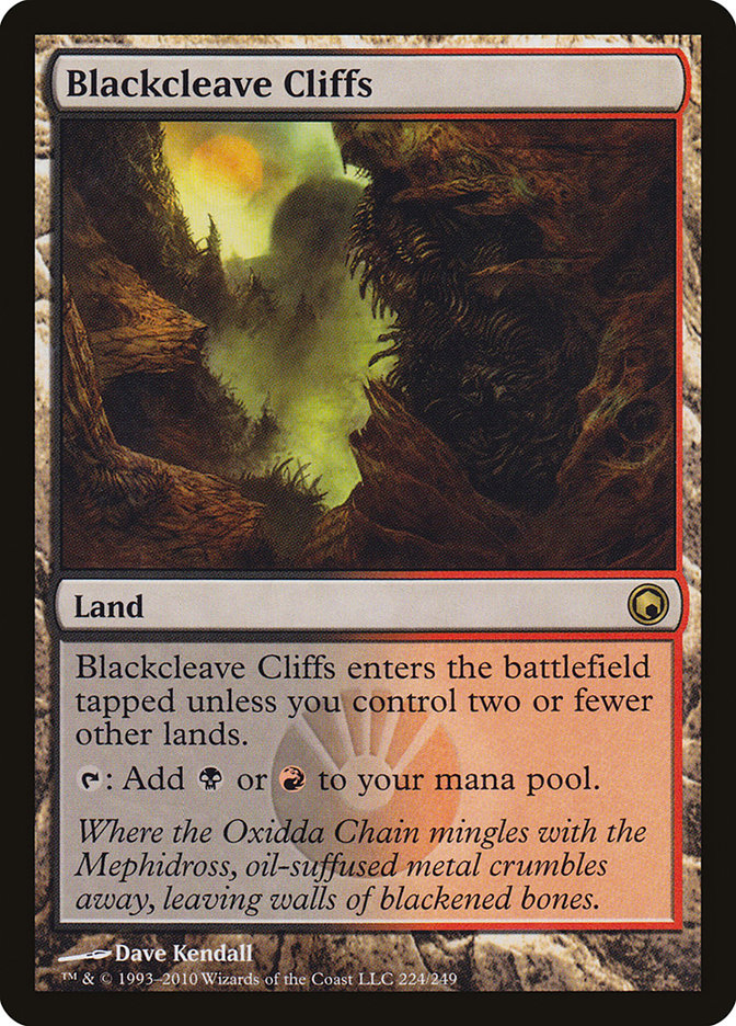 Blackcleave Cliffs (Scars of Mirrodin #224)