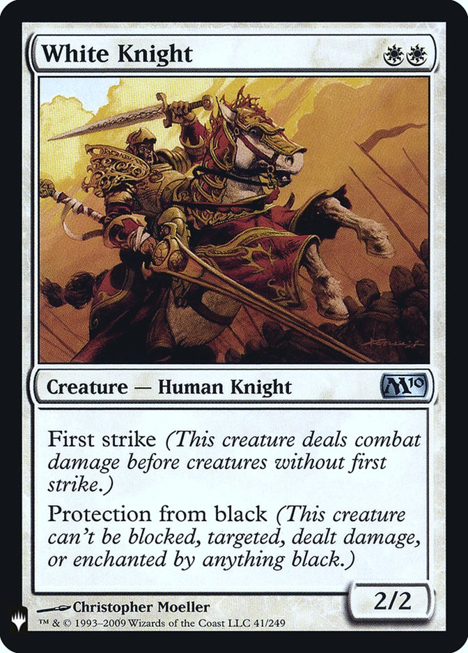 White Knight (The List #M10-41)