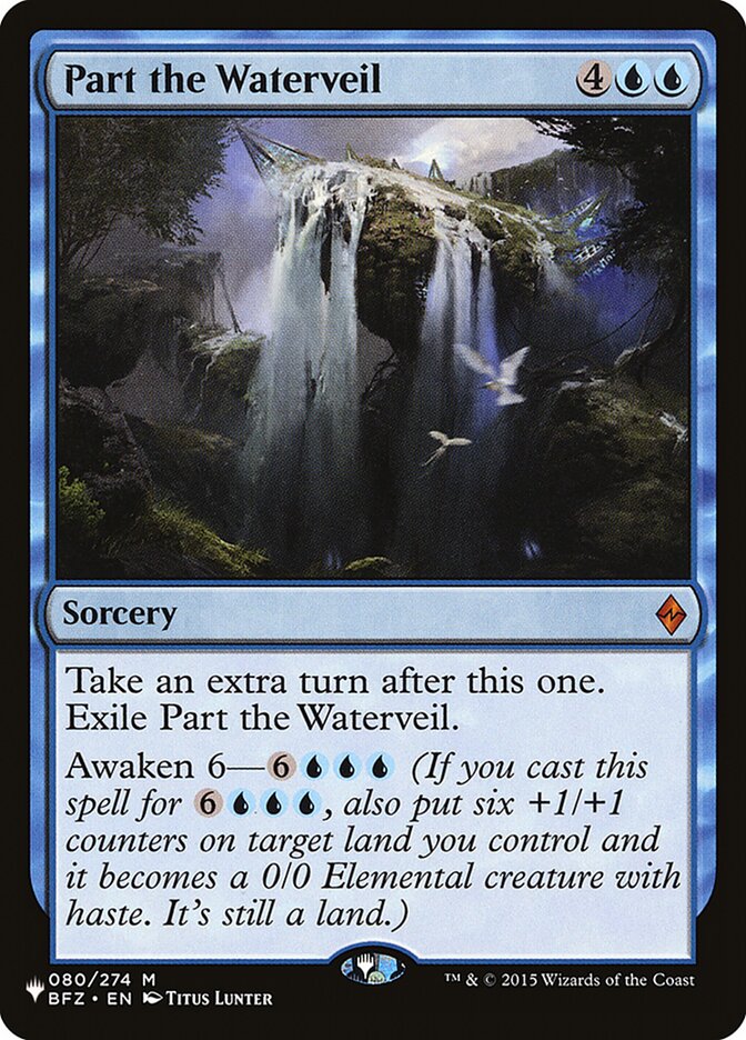 Part the Waterveil (The List #BFZ-80)