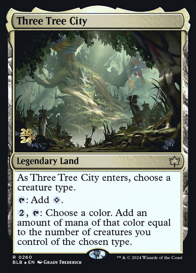 Three Tree City (Bloomburrow Promos #260s)