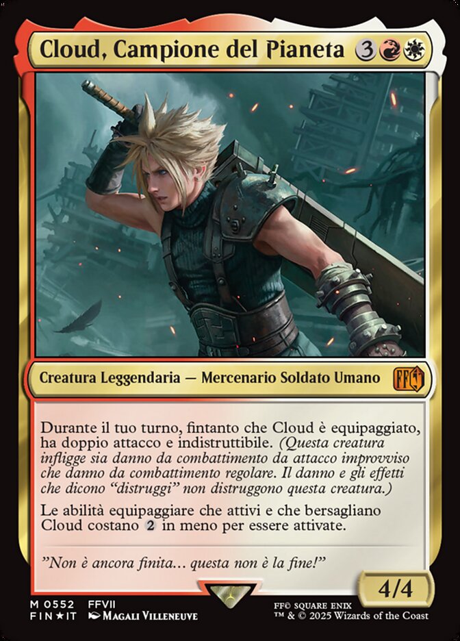 Cloud, Campione del Pianeta