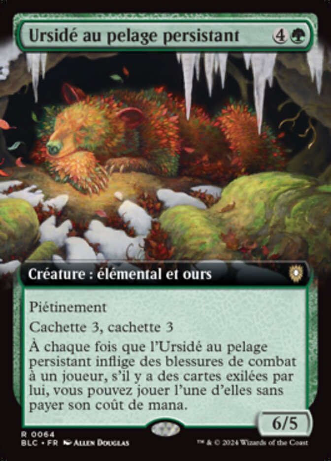 Evercoat Ursine (Bloomburrow Commander #64)