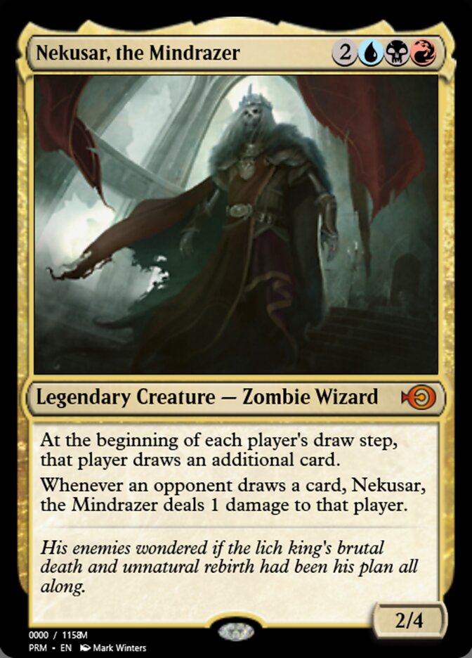 Nekusar, the Mindrazer (Magic Online Promos #86192)