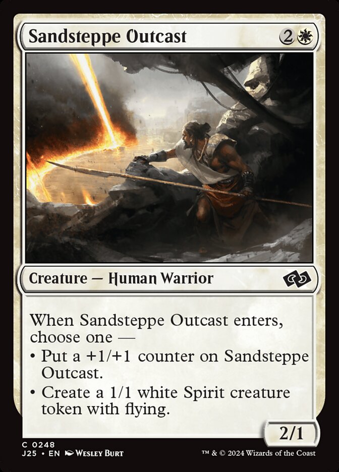 Sandsteppe Outcast (Foundations Jumpstart #248)