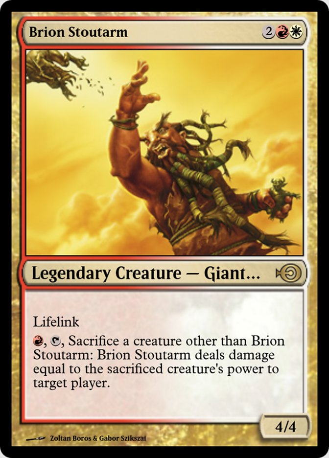 Brion Stoutarm (Magic Online Promos #36096)