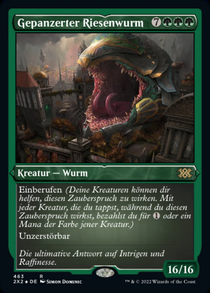 Impervious Greatwurm (Double Masters 2022 #463)